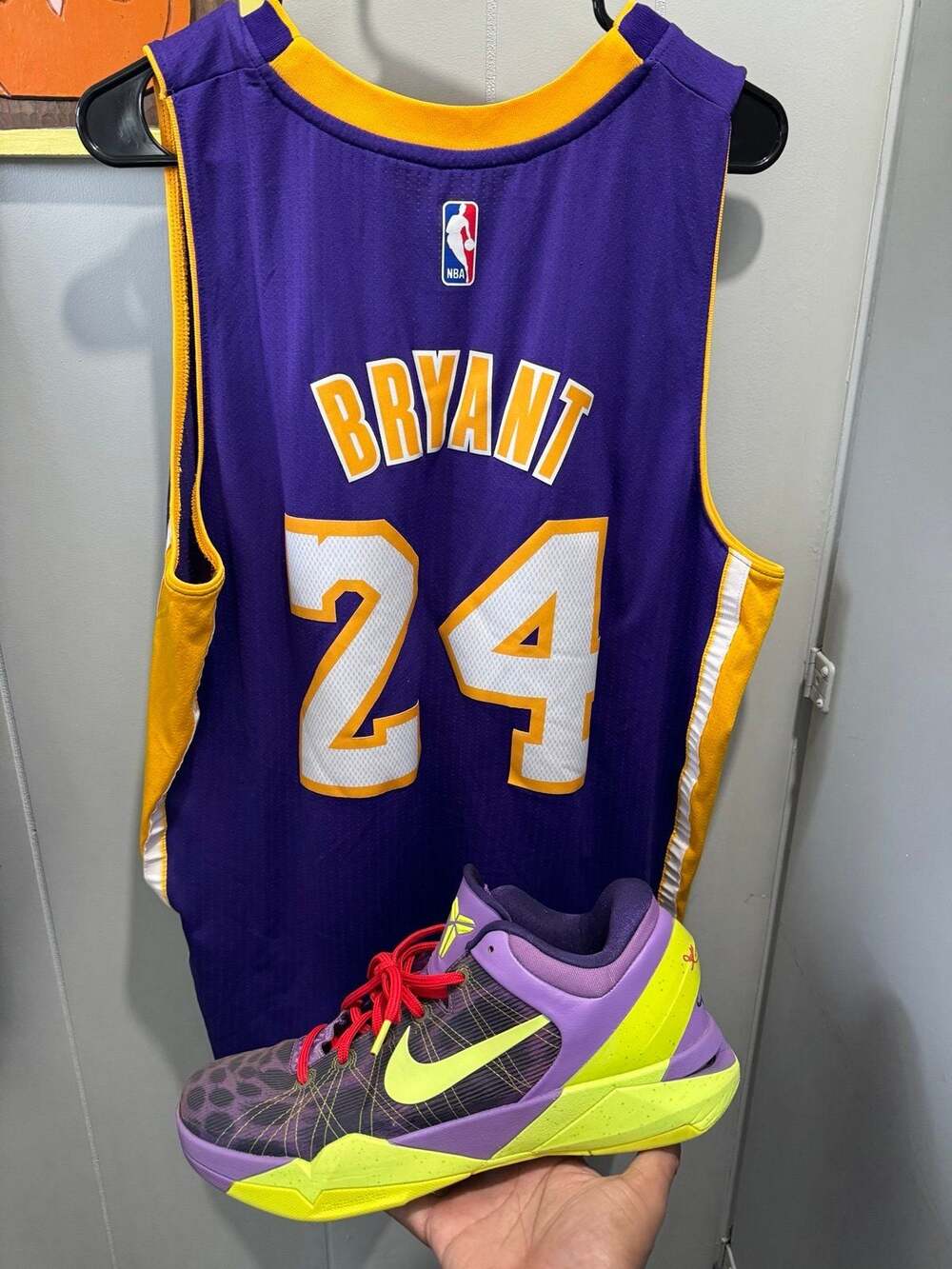 Nike adidas Kobe 7 Xmas proto grinch jersey